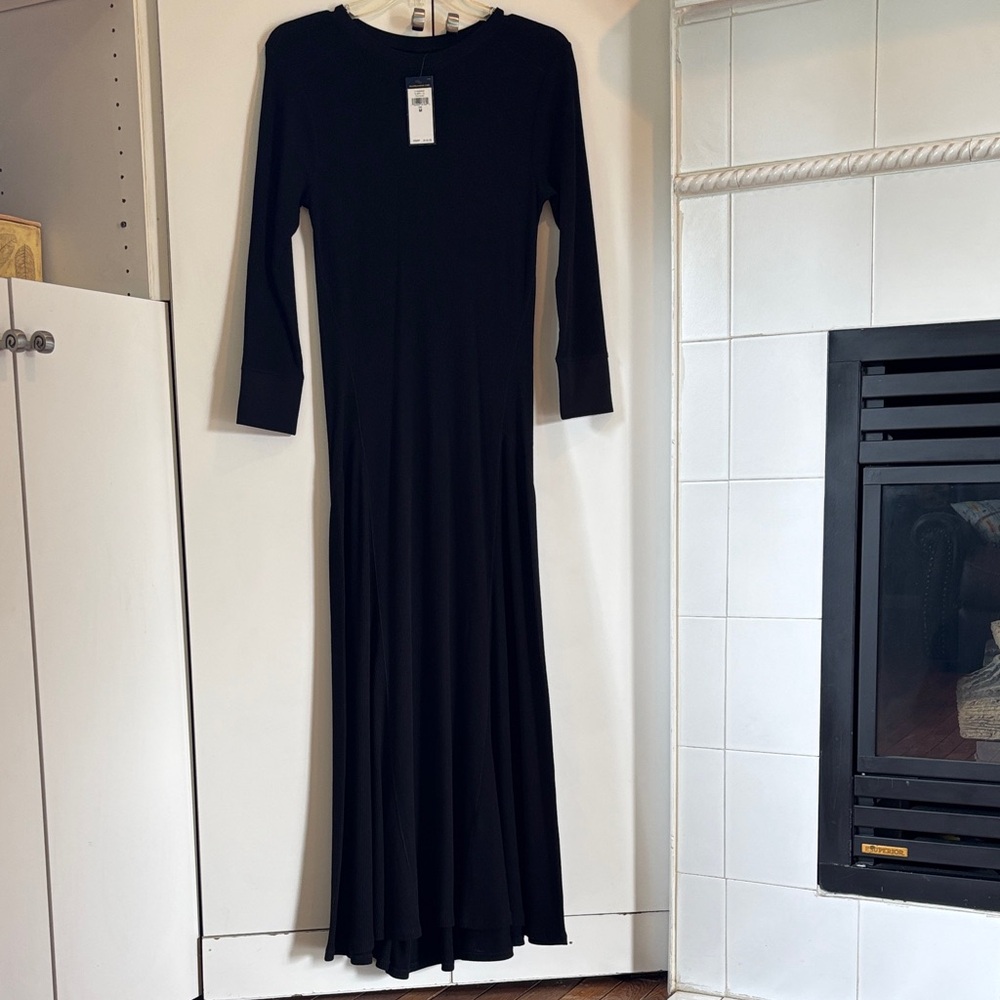 Polo Ralph Lauren Black Long Sleeve Dress